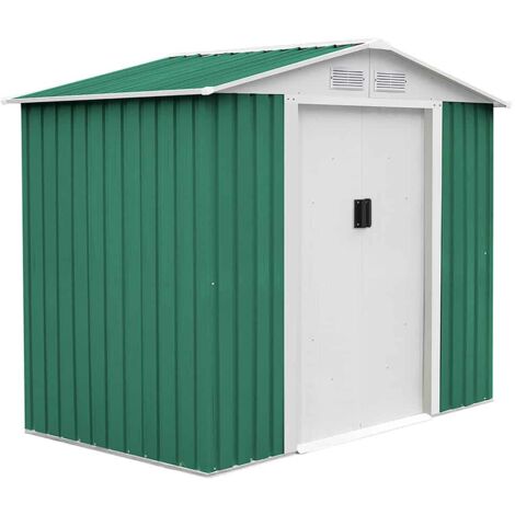 Caseta Metalica Manchester Verde 3,64m2.  Kis12141