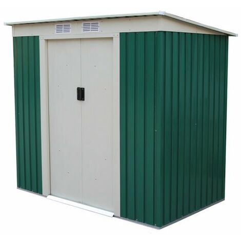 Caseta Metalica Buckingham Verde 2,43 M2.