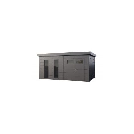 CASETA METALICA JARDIN NOVO HABITAT NH11 ANTRACITA