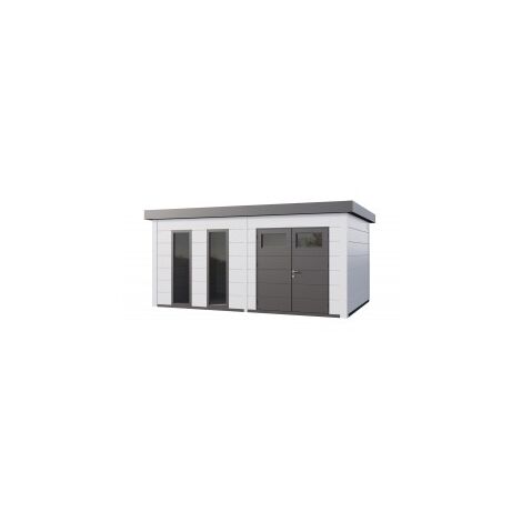 CASETA METALICA JARDIN NOVO HABITAT NH11 BLANCA