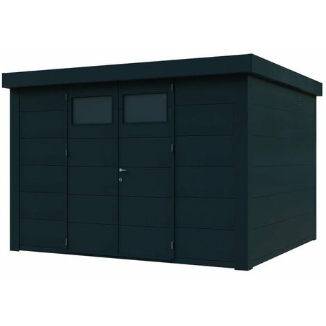 Caseta Metalica Jardin Novo Habitat Nh9 Antracita