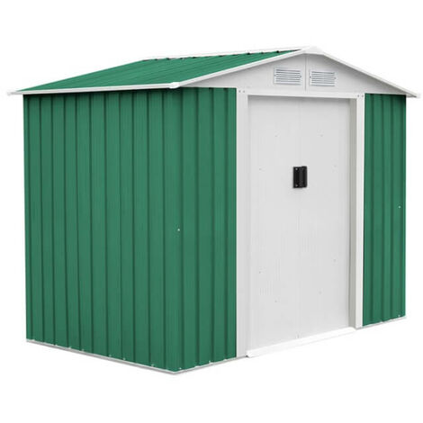 Caseta Metalica Manchester Verde 3,64m2.  Kis12141