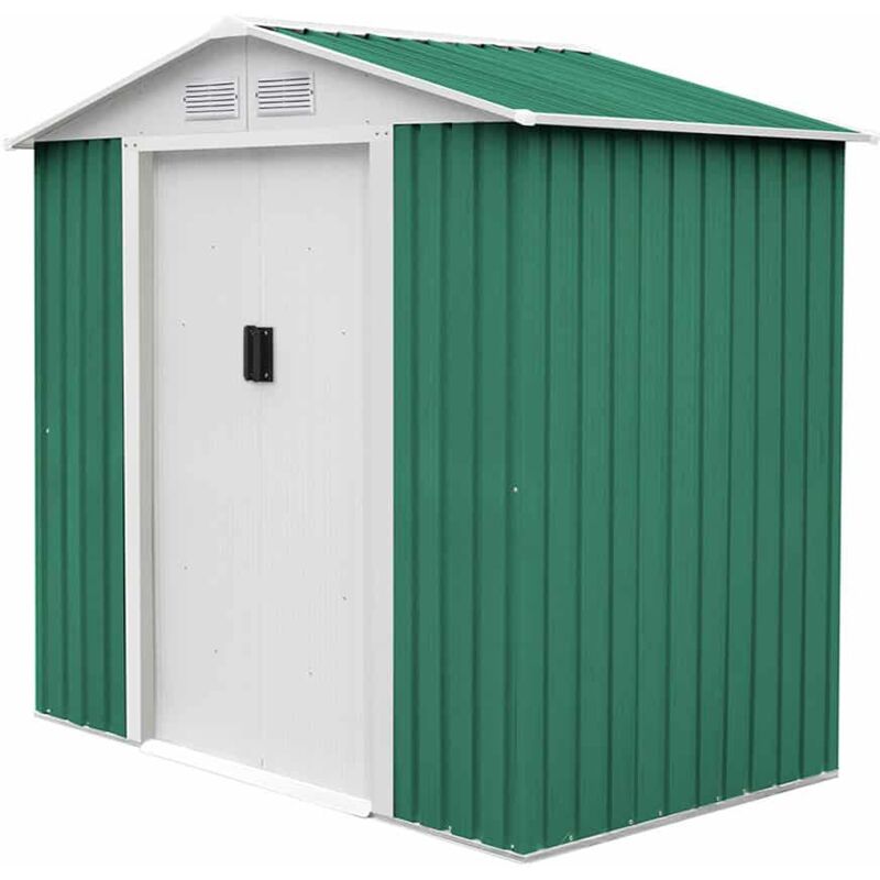 

Caseta Metálica Gardiun Yorkshire 2,43 m² Exterior 121x201x190 cm Acero Galvanizado Verde - KIS12140
