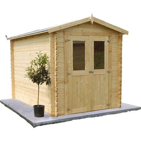 Casetta AGNESE in legno nordico 250X300X215H senza pavimento
