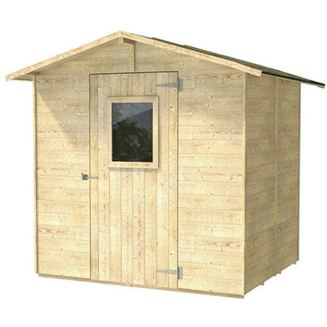 Casetta Box Capanno in Legno per Attrezzi con Porta e Finestra 200X305X214Cm
