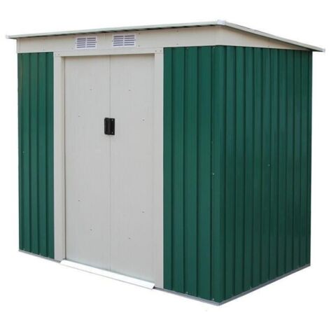 CASETTA BOX PORTA ATTREZZI GIARDINO PORTE SCORREVOLI 201×121×176cm YOUR SELF