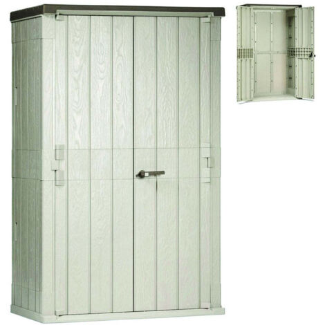 Casetta da giardino 2 ante - cm 130x75,6x206,2