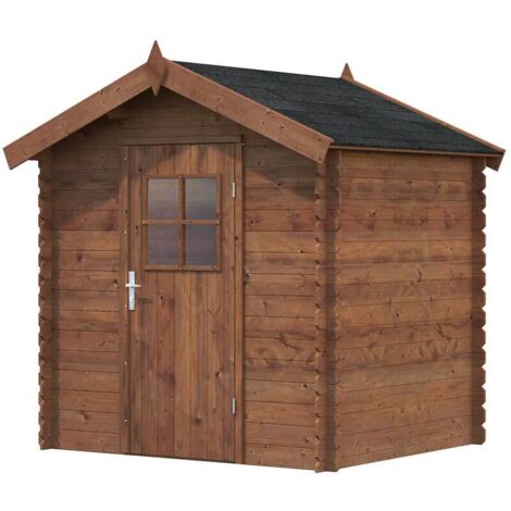 Casetta Da Giardino In Legno Clara 206 x 176 cm Losa Legnami - Casetta Con Pavimento