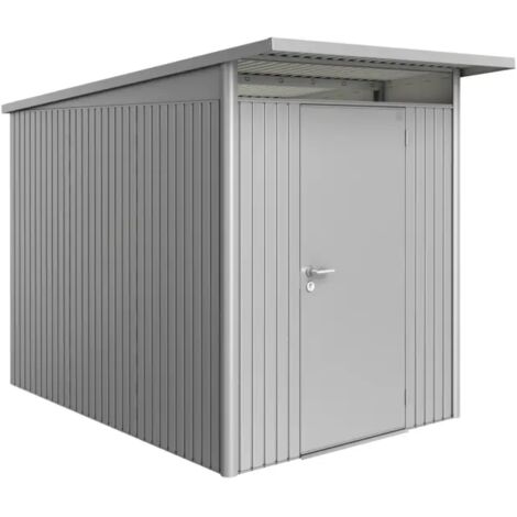Casetta da Giardino in Metallo AVANTGARDE A3 Biohort  Argento Metal