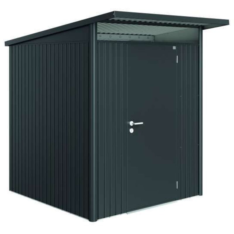 Casetta Avantgarde Misura A1 Grigio Scuro Metallizzato Con Porta St...