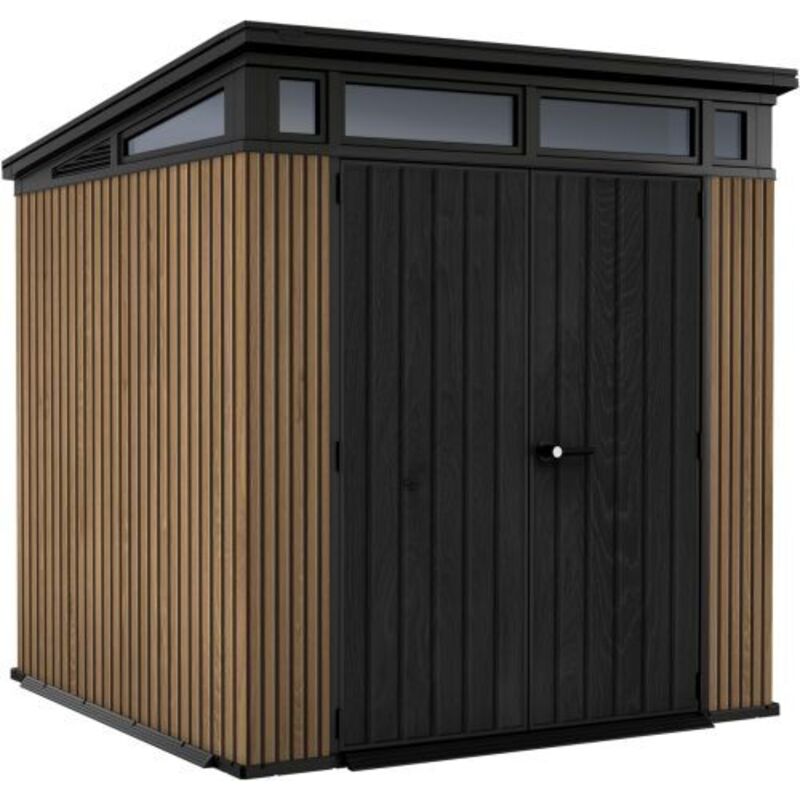 Casetta Da Giardino Keter Pent 7x7 Signature Venetian Effetto Legno...