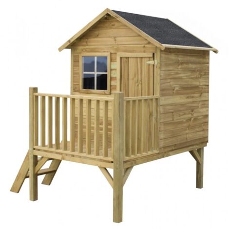 casetta da giardino per bambini in legno domus "tomek" 174x123x212 cm