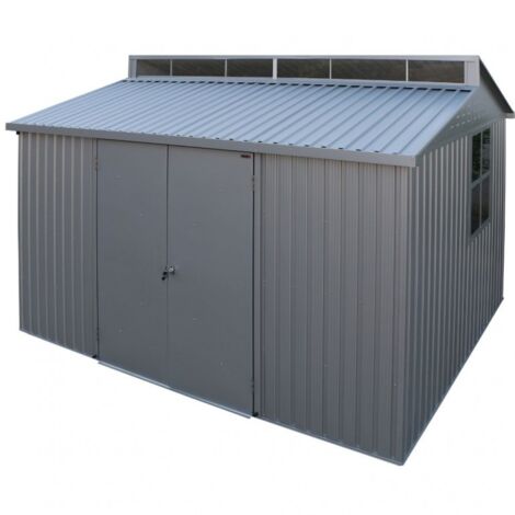 Casetta in Alluminio Alu 10'x8' Duramax 323 x 243 x 235 cm colore grigio