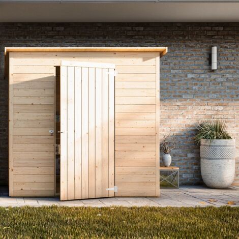 Casetta Legno Per Attrezzi 2x1 M - Porta Doppia Finestrata, Ideale Per Giardino - Foto 2