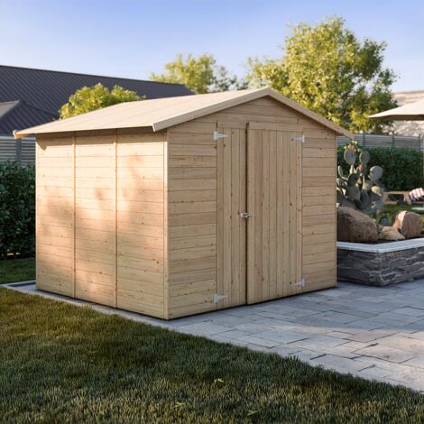 Casetta in legno da giardino Lady Big 2.5x2.5 personalizzabile spessore 19mm