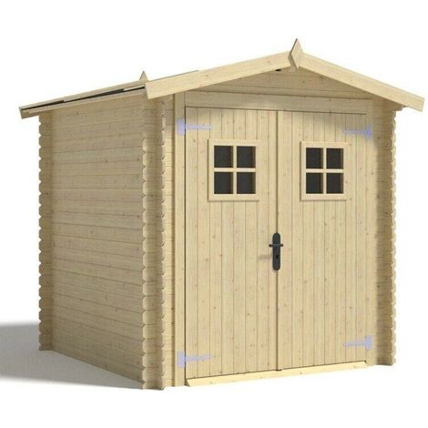 Casetta in Legno porta attrezzi 2x2 19mm superfice interna 3mq