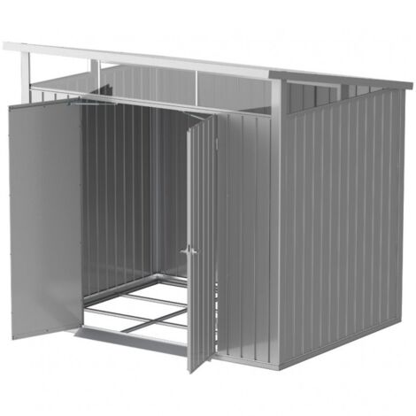 Casetta in Metallo Palladium Duramax 8'x6' a due porte 209x249x231 cm colore grigio