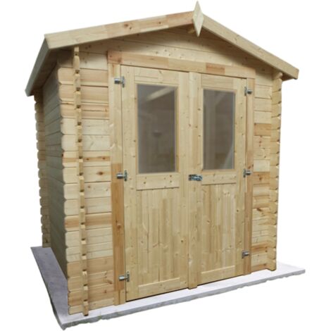Casetta LEA in legno nordico 220X220X215H senza pavimento