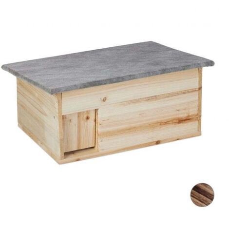 Casetta per riccio resistente all'inverno come kit