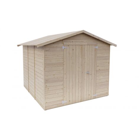 Casetta Stefy3 238x245  cm in legno certificata PEFC giardino terrazzo balcone