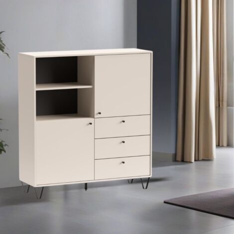 Cashmere-Sideboard 123,6x40x135,2 cm