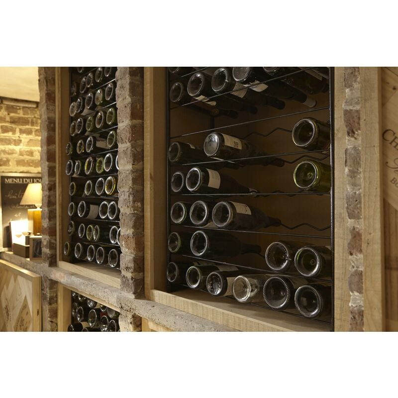 Duhallé - centrale brico Casier 60 emplacements acier plastifié