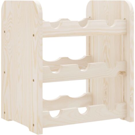 Casier à vin 33x25x37 bois de pin massif