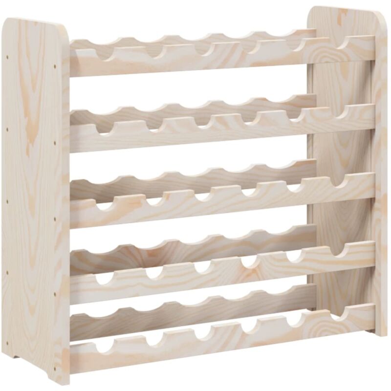 Casier à vin 67,5x25x60 cm Bois de pin massif