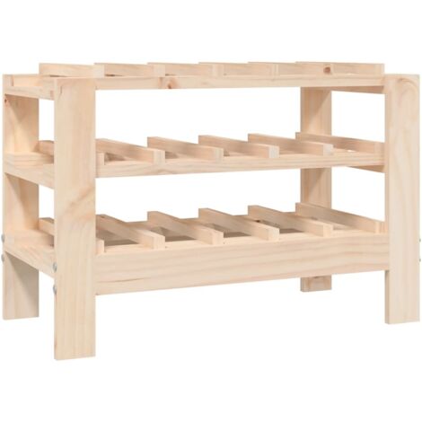 Casier à vin 61,5x30x42 cm Bois de pin massif CFW468729
