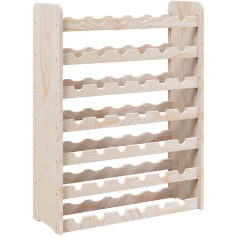 Casier à vin 67,5x25x87 cm Bois de pin massif CFW664631