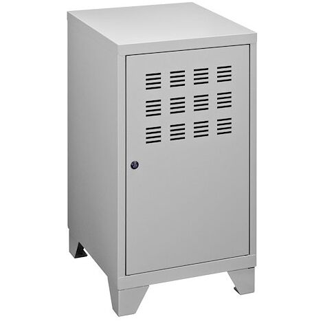 Casier de bureau métal couleur gris clair