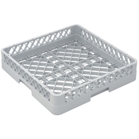 Casier de Lavage pour objets creux 500 x 500 x 100mm - Gris - Matériel CHR Pro