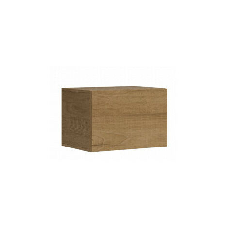 Casier murale porte battante chênes naturel Ela L60xH40xP40