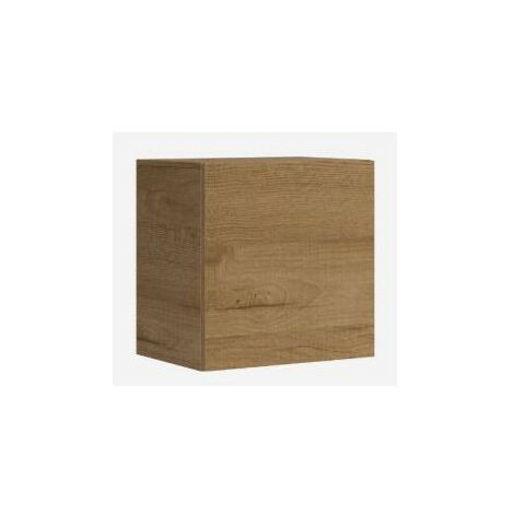 Casier murale porte battante chênes naturel Ela L60xH60xP40