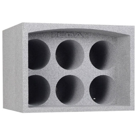 Casier polystirene expansé 6 bouteilles - EDA