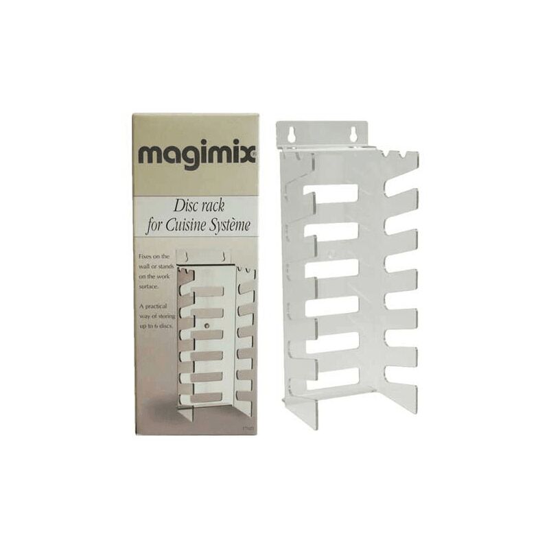 CASIER RANGEMENT 6 DISQUES MAGIMIX pour PIECES PREPARATION...