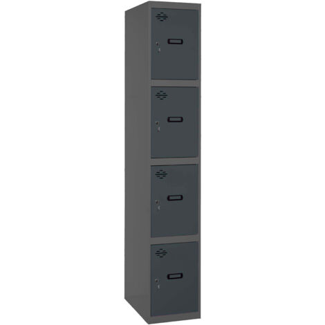 Casillero metálico SIMONLOCKER (180x30x50cm) ANTRACITA