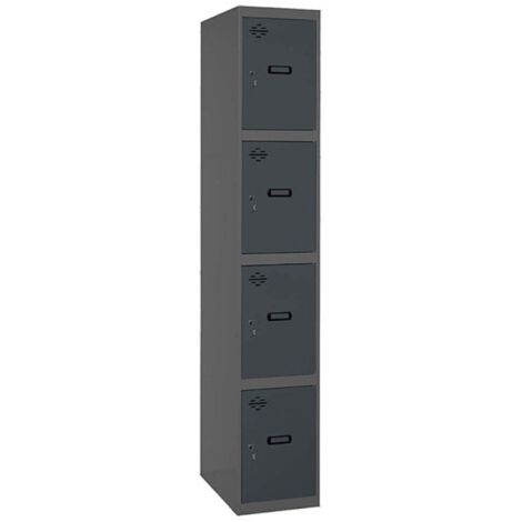 Casillero metálico SIMONLOCKER (180x40x50cm) ANTRACITA