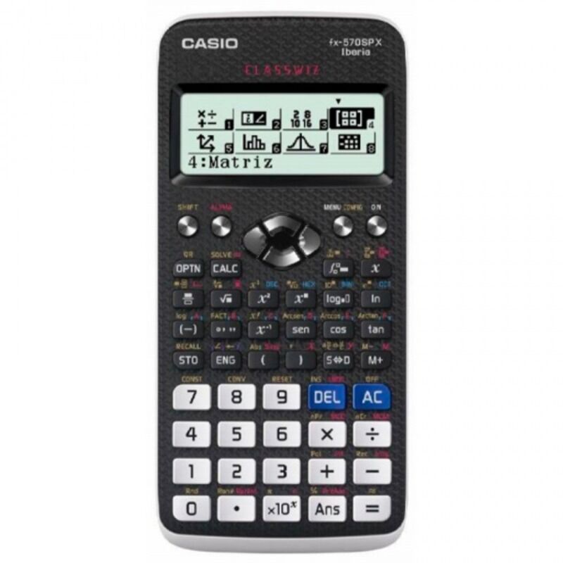 

Casio Calculadora Casio FX-570SPXII-S-ET Negro