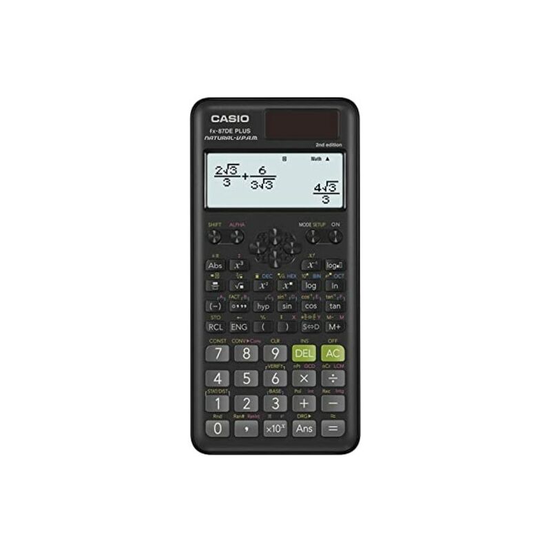 

Casio FX-87DEPLUS-2 - Calculadora científica escolar