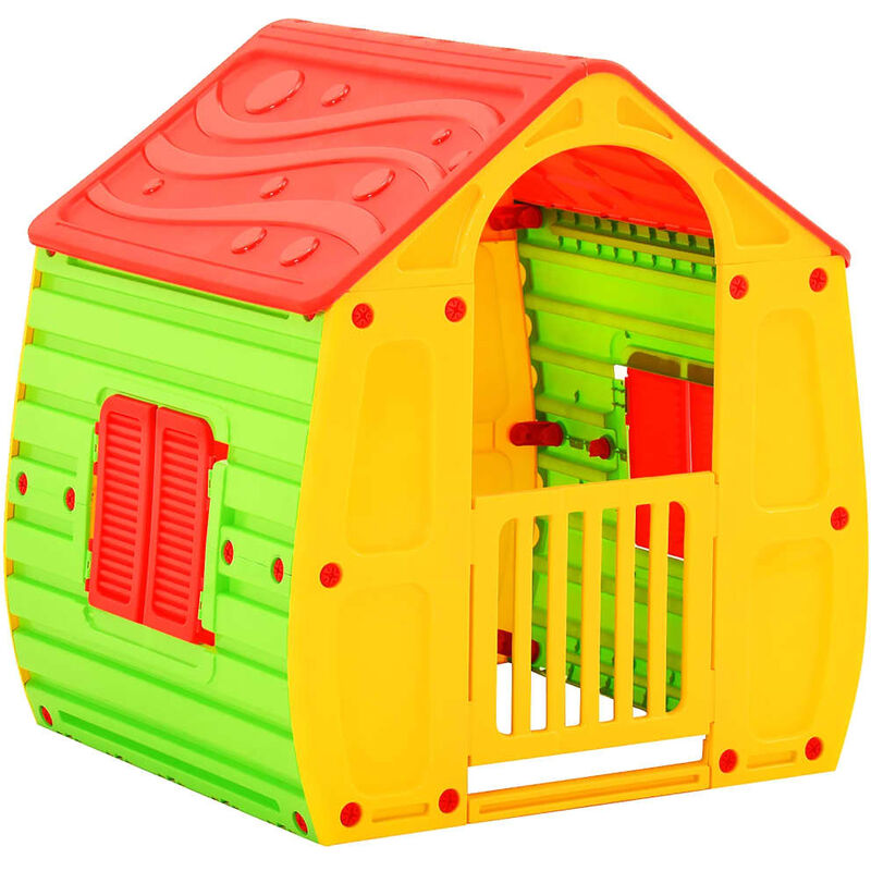 

Casita de juegos para niños 102x90x109 cm