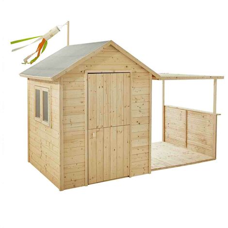 Casitas de madera para niños online baratas