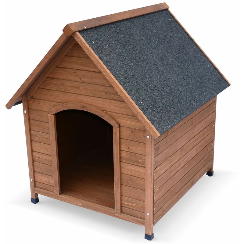 

Casita de madera para perro COCKER XL cabaña para perro 88 x 82 x 99cm - Madera