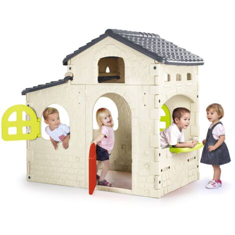 Casa de Juegos de plástico para niños Candy House Feber