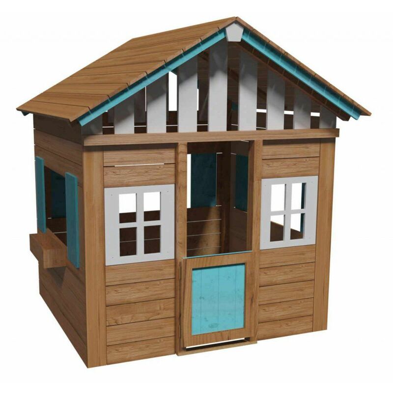 

Casita De Madera Lollipop Azul Xl - Masgames