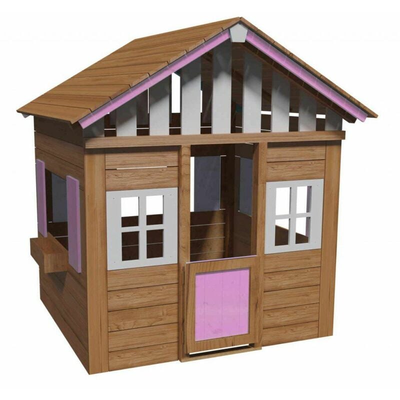 

Casita De Madera Lollipop Rosa Xl - Masgames