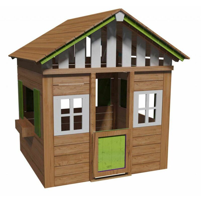 

Casita De Madera Lollipop Verde Xl - Masgames