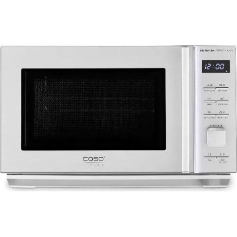 Caso 3325 MG 20 Cube Ceramic Forno a microonde con Grill 20 L 800 W 13 Programmi Blocco Bambini colore Argento