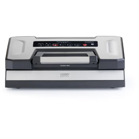 caso CASO VRH 790 advanced Pro - Machine sous vide - jusqu'à 200 mises sous vide non-stop, avec fonction brevetée CASOTEK Liquid, double soudure, y compris sac sous vide avec fond pratique (VRH790)