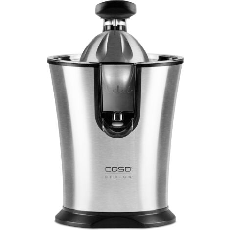 CASO CP 330 Pro - Spremiagrumi elettrico e potente spremiagrumi con cono universale in acciaio inox, 160 Watt, per tutti i comuni agrumi, con avvio automatico, senza BPA